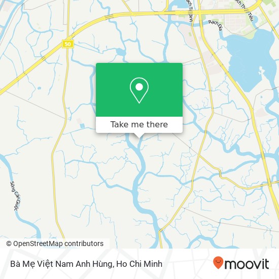 Bà Mẹ Việt Nam Anh Hùng map
