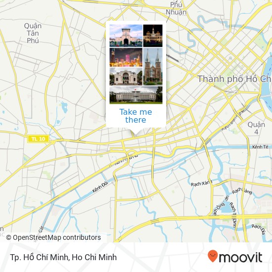 Tp. Hồ Chí Minh map