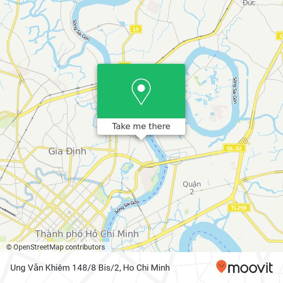 Ung Văn Khiêm 148/8 Bis/2 map