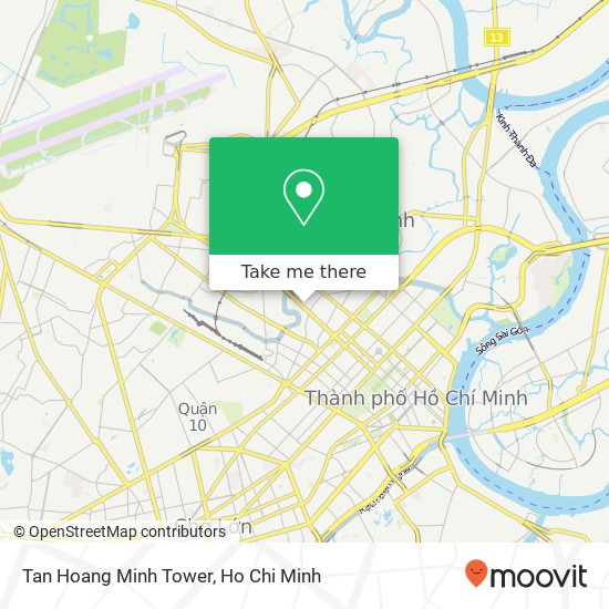 Tan Hoang Minh Tower map