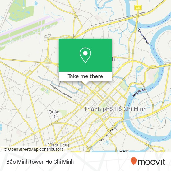 Bảo Minh tower map