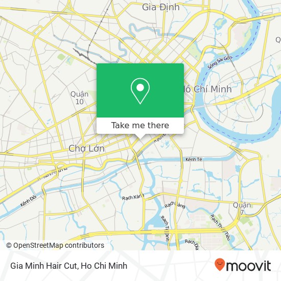 Gia Minh Hair Cut map