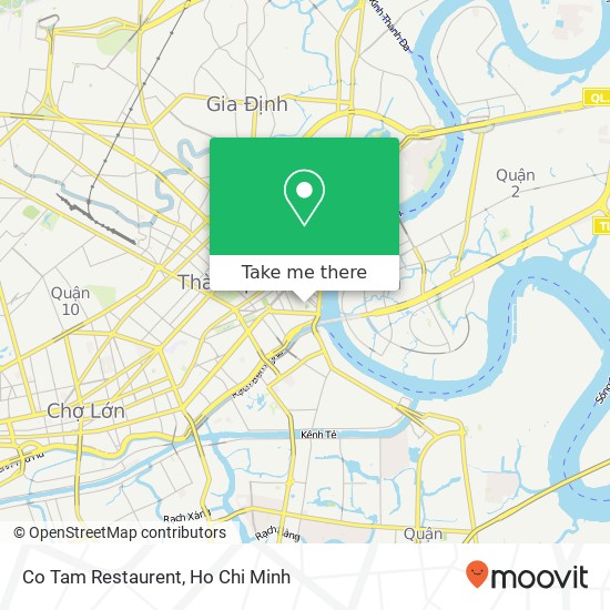 Co Tam Restaurent map