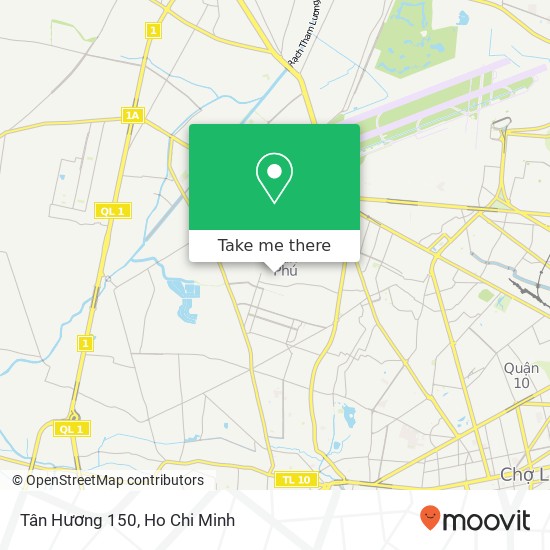 Tân Hương 150 map