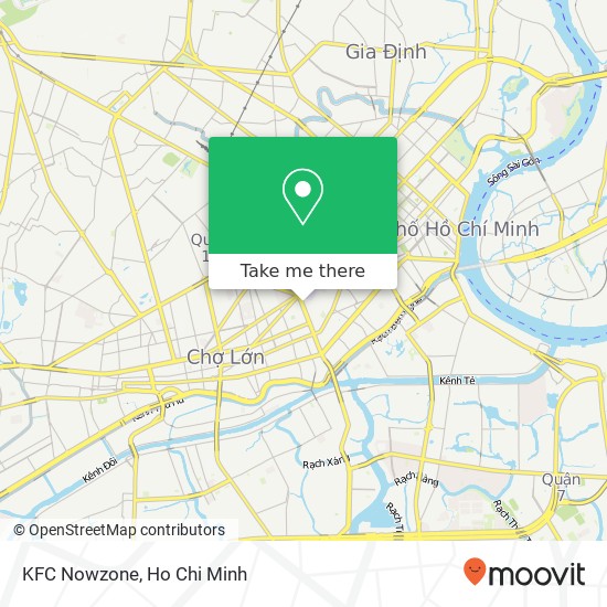 KFC Nowzone map