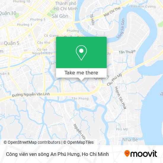 Công viên ven sông An Phú Hưng map