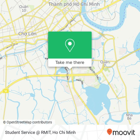 Student Service @ RMIT map