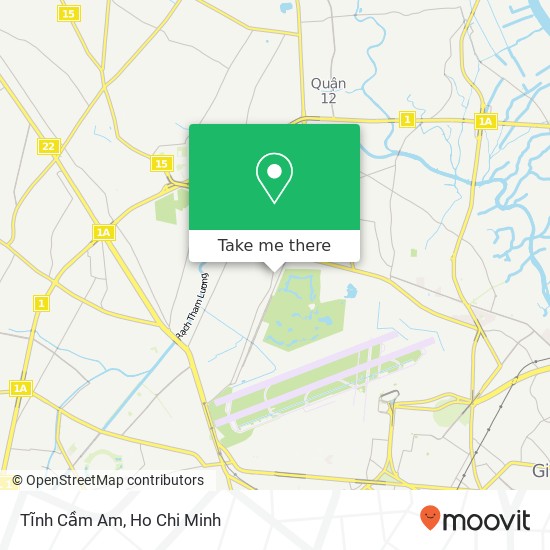 Tĩnh Cầm Am map