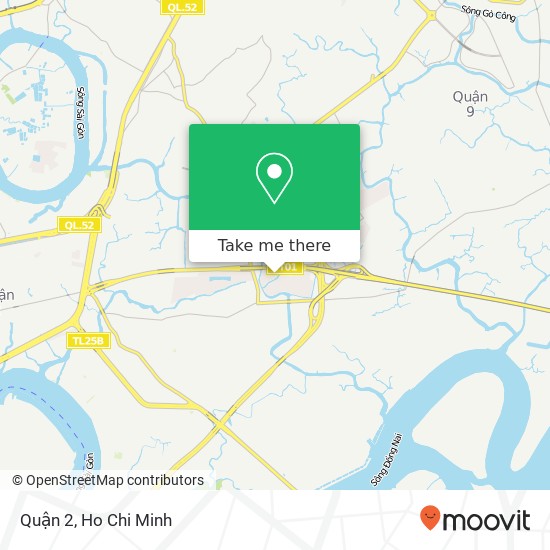 Quận 2 map