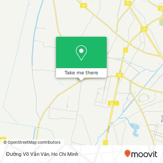 Đường Võ Văn Vân map