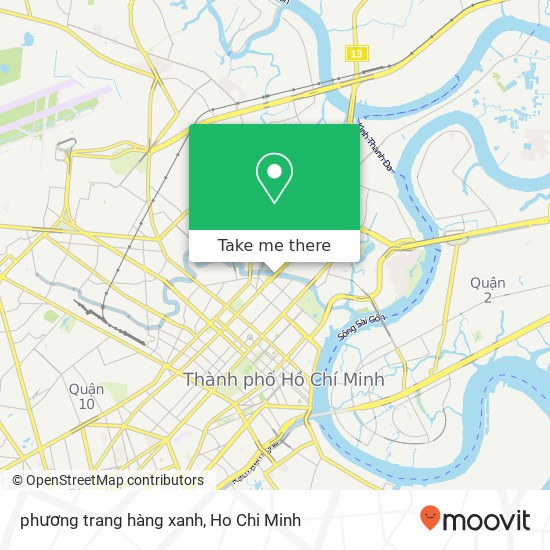 phương trang hàng xanh map