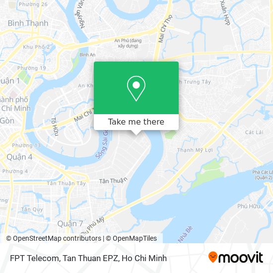 FPT Telecom, Tan Thuan EPZ map