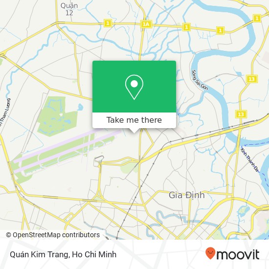 Quán Kim Trang map