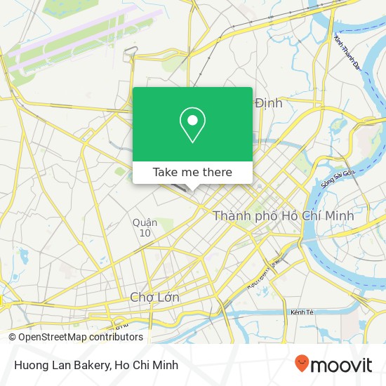 Huong Lan Bakery map