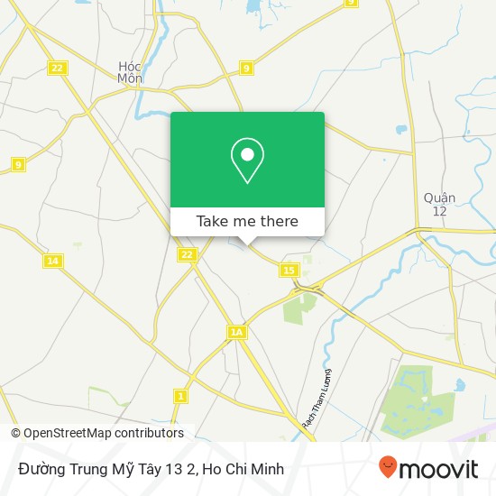 Đường Trung Mỹ Tây 13 2 map