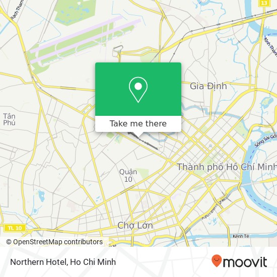 Northern Hotel map