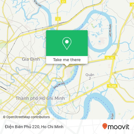 Điện Biên Phủ 220 map