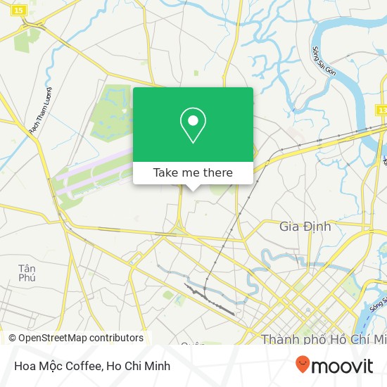 Hoa Mộc Coffee map