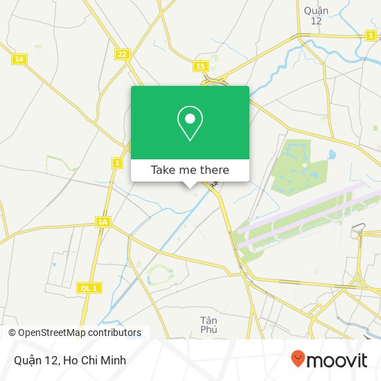 Quận 12 map