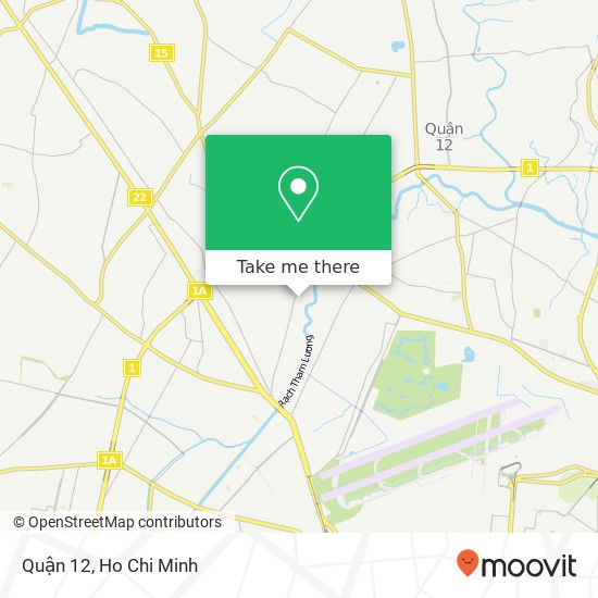 Quận 12 map