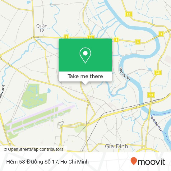 Hẻm 58 Đường Số 17 map