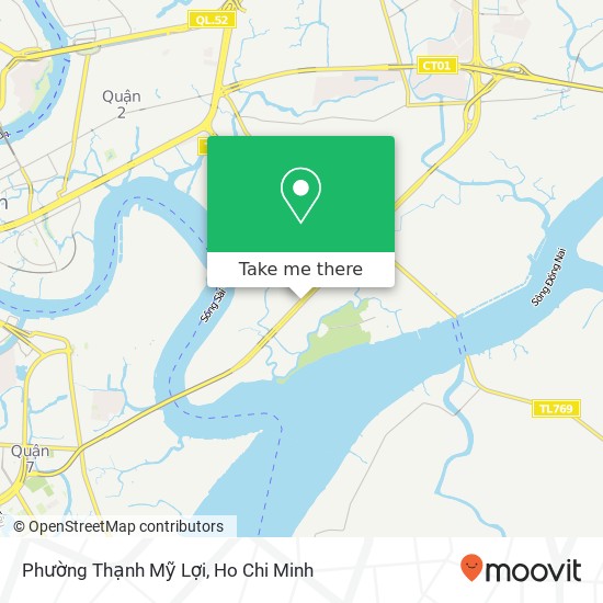 Phường Thạnh Mỹ Lợi map