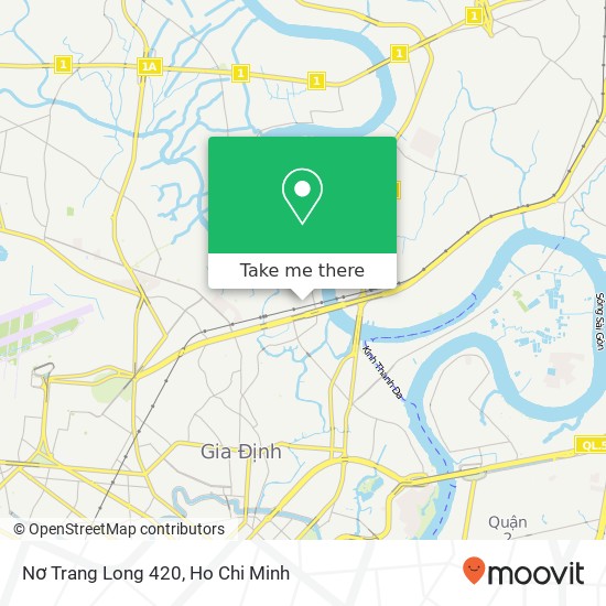 Nơ Trang Long 420 map