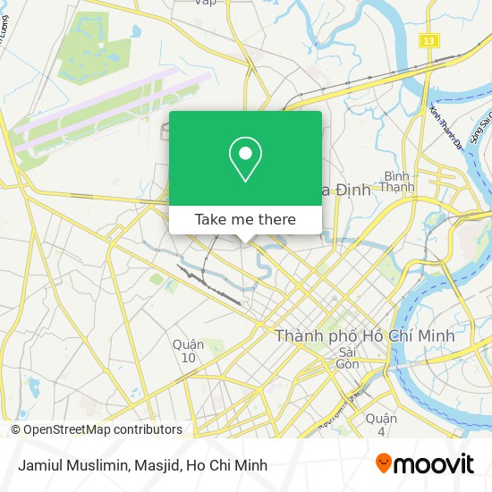 Jamiul Muslimin, Masjid map