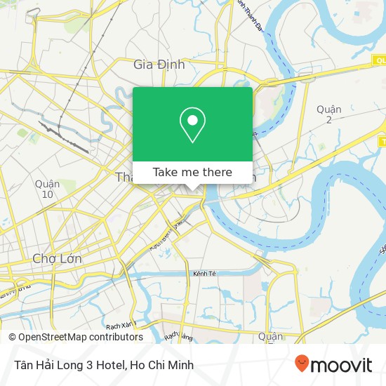 Tân Hải Long 3 Hotel map