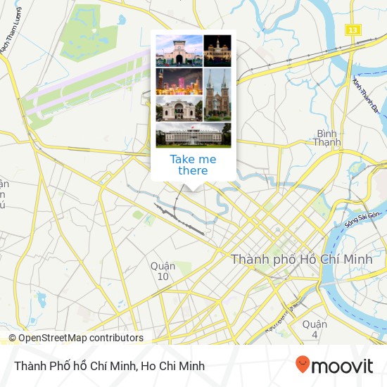 Thành Phố hồ Chí Minh map