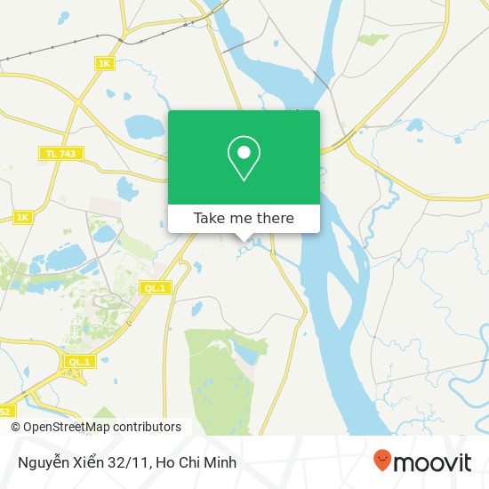 Nguyễn Xiển 32/11 map