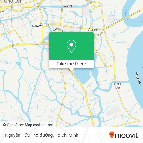 Nguyễn Hữu Thọ đường map