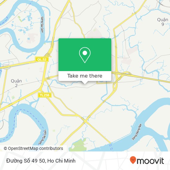 Đường Số 49 50 map