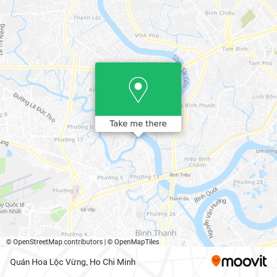 Quán Hoa Lộc Vừng map