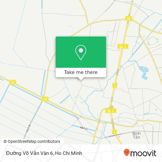 Đường Võ Văn Vân 6 map