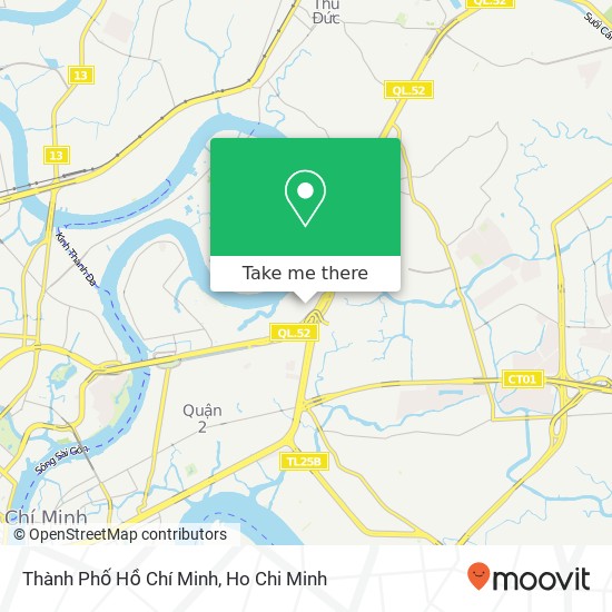 Thành Phố Hồ Chí Minh map