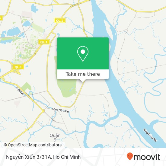 Nguyễn Xiển 3/31A map