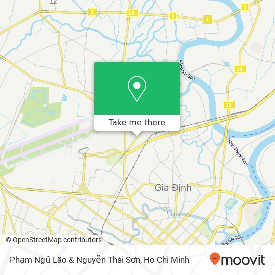 Phạm Ngũ Lão & Nguyễn Thái Sơn map