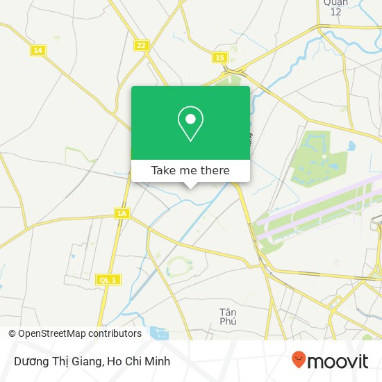 Dương Thị Giang map