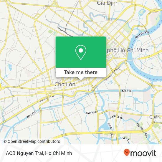 ACB Nguyen Trai map