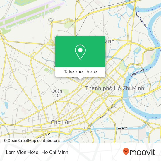 Lam Vien Hotel map