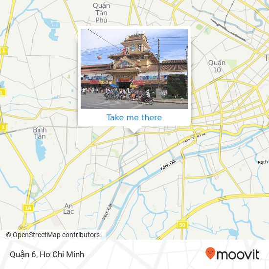 Quận 6 map