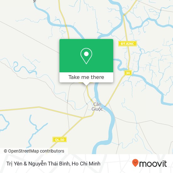 Trị Yên & Nguyễn Thái Bình map