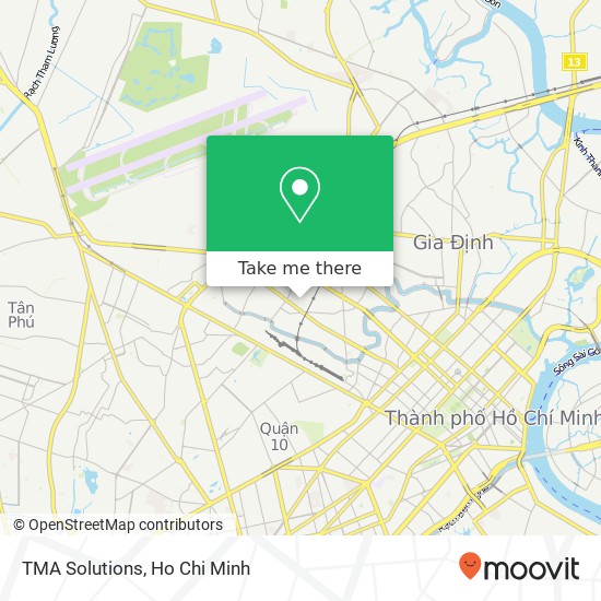 TMA Solutions map
