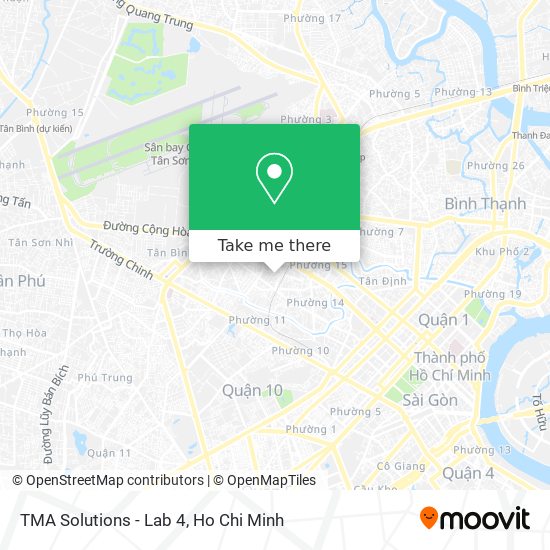TMA Solutions - Lab 4 map