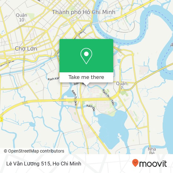 Lê Văn Lương 515 map