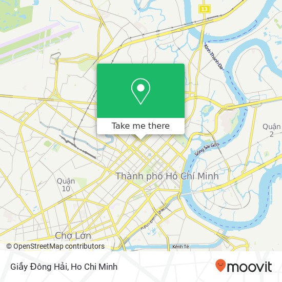 Giầy Đông Hải map