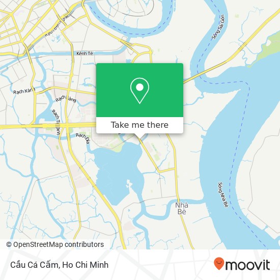 Cầu Cá Cấm map