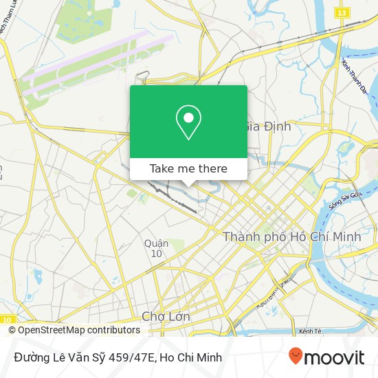 Đường Lê Văn Sỹ 459/47E map