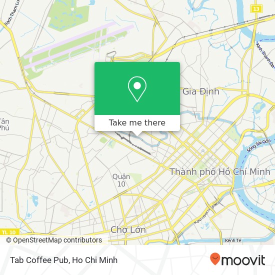 Tab Coffee Pub map